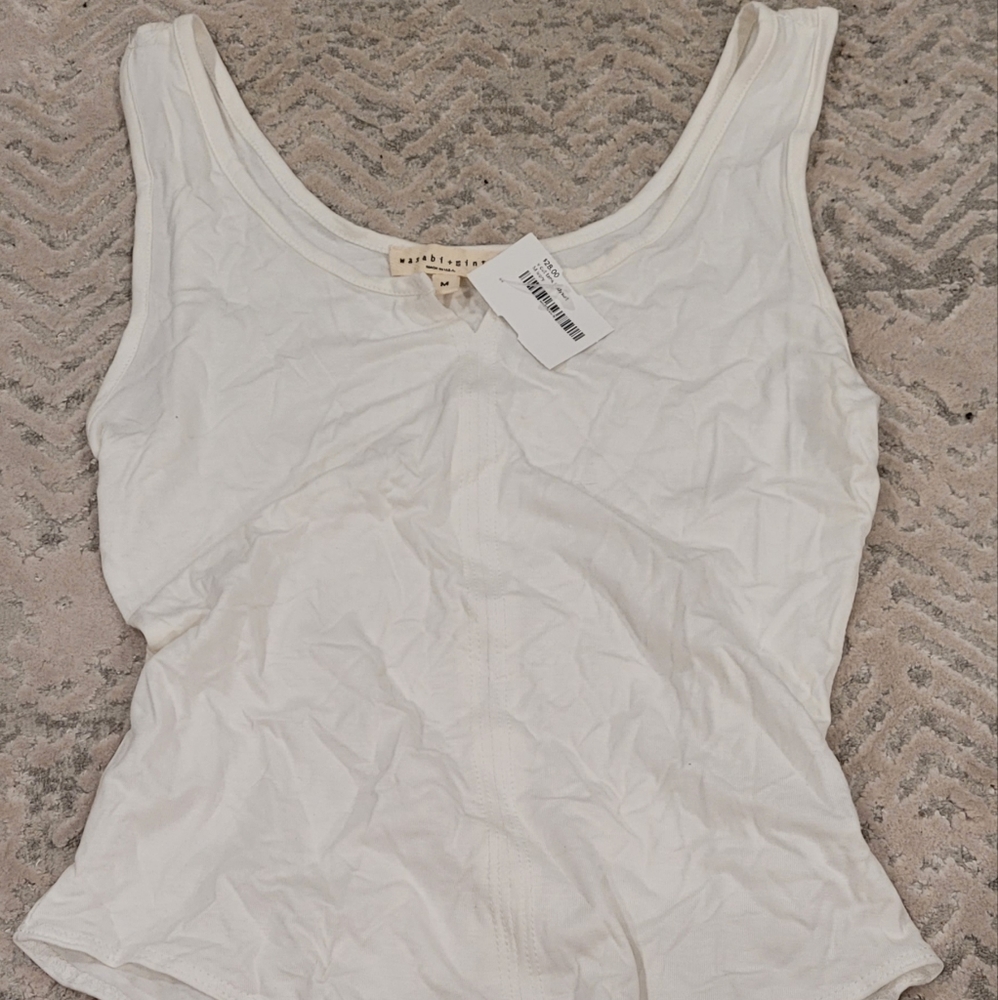 White Tank Bodysuit